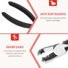 Screw Remover Pliers High Carbon Steel Extraction Pliers Unique Non-Slip Jaws Combination Pliers Wire Cutter Crimping Tool
