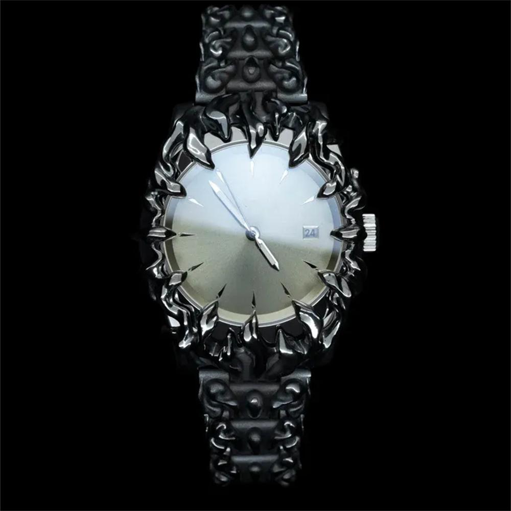 fashion heterosexual claw watch alabaster style retro Y2K European American watches special shaped advanced ins niche watches