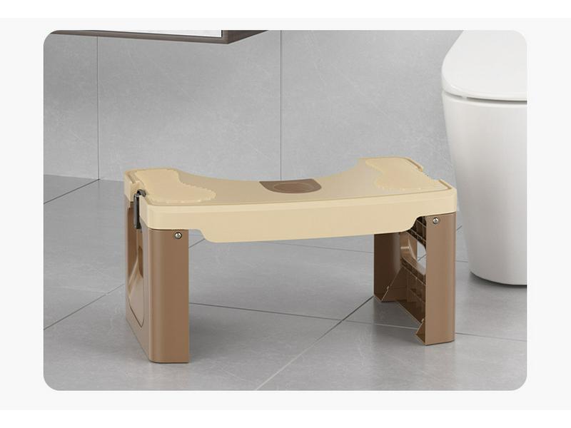Foldable Toilet Footrest Stool for Elderly and Pregnant Users