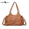 Retro Motorcycle Bag, Large Capacity, High-quality Shoulder Bag, Versatile Crossbody Bag, Underarm Bag, Tote Bag