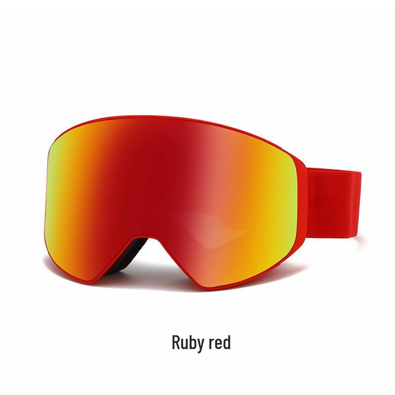 HD Anti-UV Professional Ski & Snow Goggles - Magnetic, Anti-Fog, Windproof, for Outdoor Sports