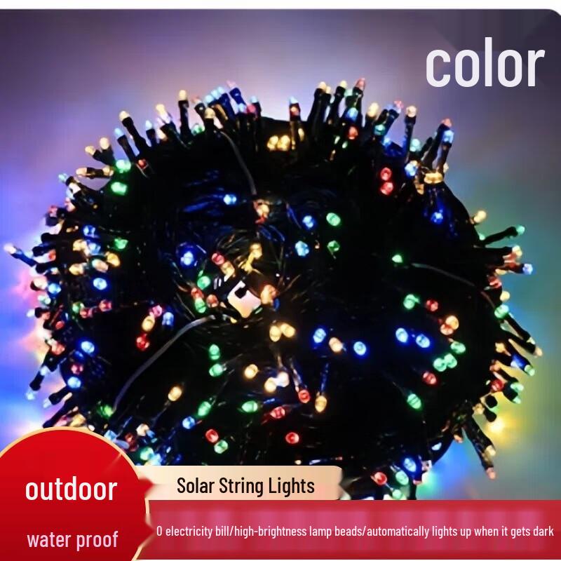 Solar Powered LED Starry String Lights
