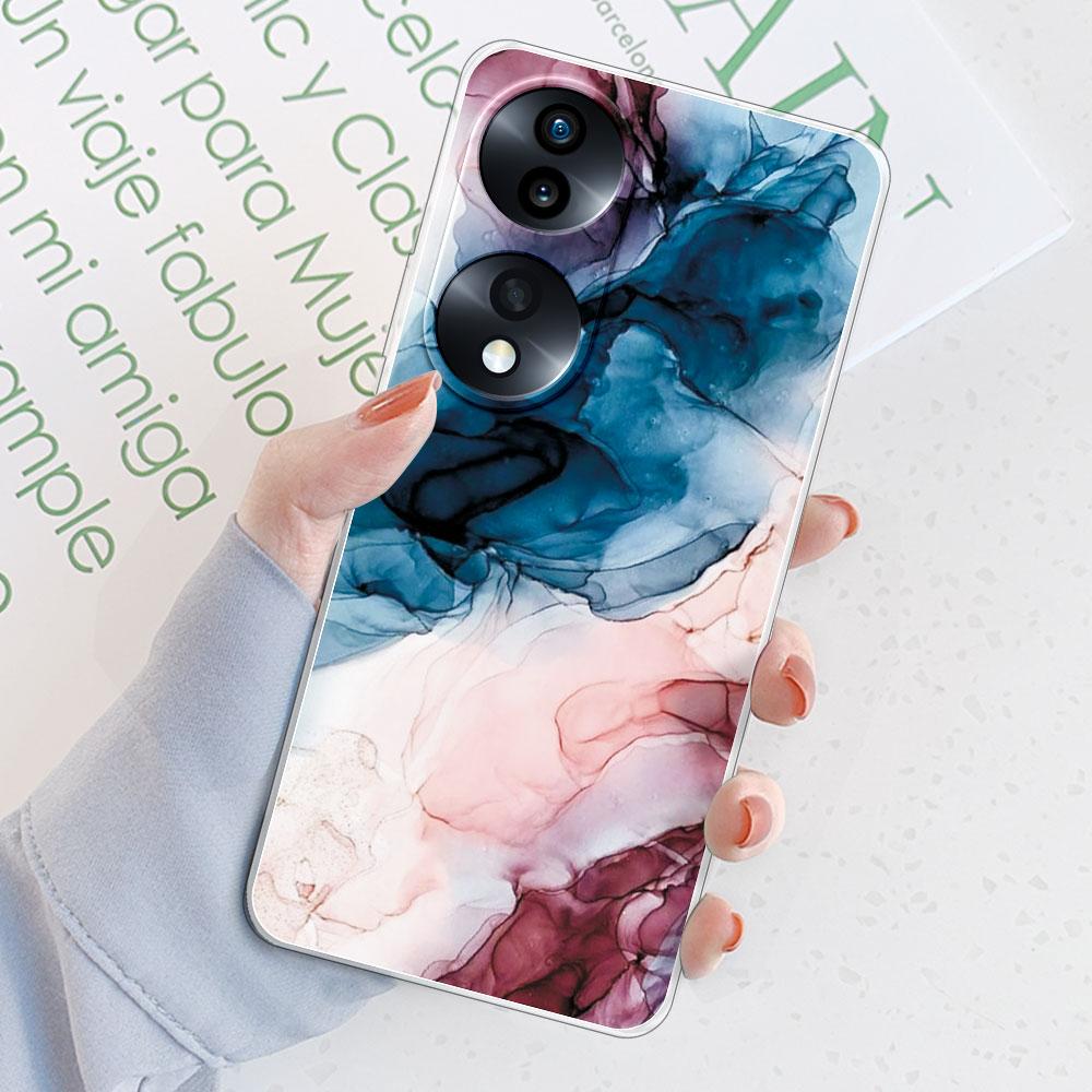 For Honor X7b Case Cover For Honor X7B CLK-LX1 CLK-LX2 Fundas Clear Soft Silicone Protect Phone Case For Honor X7b Coque Shell