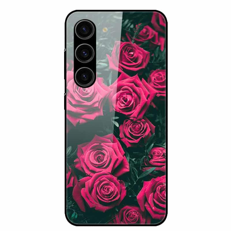 For Samsung Galaxy S25 Case Tempered Glass Hard PC Back Cover For Galaxy S 25 Plus Phone Cases S25Plus Silicone Bumper Shell Bag