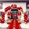 Luxury Outdoor Wedding & Engagement Balloon Arch Aisle Set