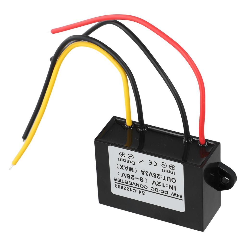12V To 28V Voltage Regulator 12V To 28V DC-DC Converter Conversion Efficiency 95 IP68 Waterproof Heavy Rain Conditions