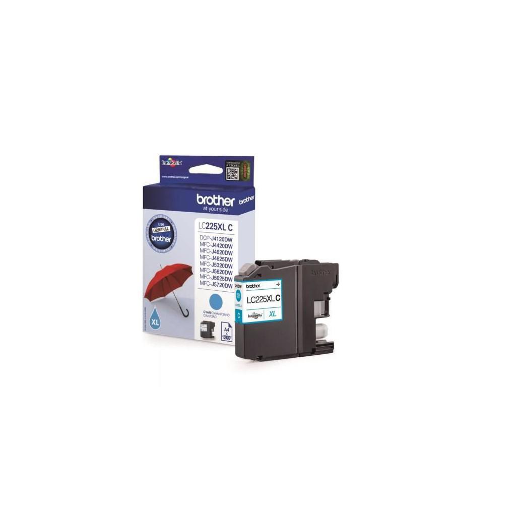 Buy Brother LC225XLC Cyan Ink Cartridge 