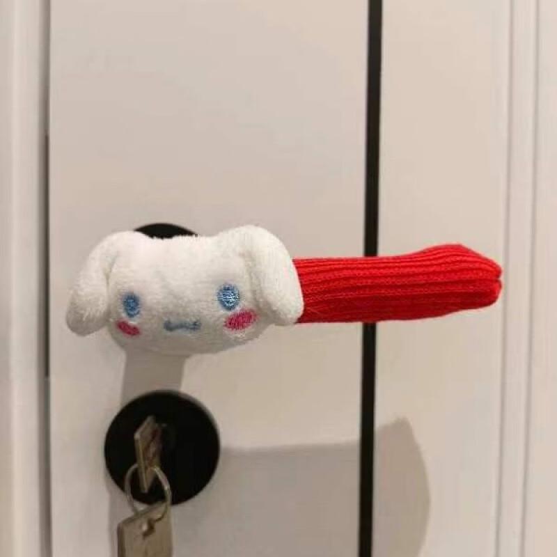 Красные вязаные чехлы на ручку двери Cinnamoroll от Chunhe