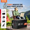 VEVOR Modified Sine Wave Inverter, 5000W, DC 12V to AC 230V Power Inverter with 2 AC Outlets 2 USB Port 1 Type-C Port