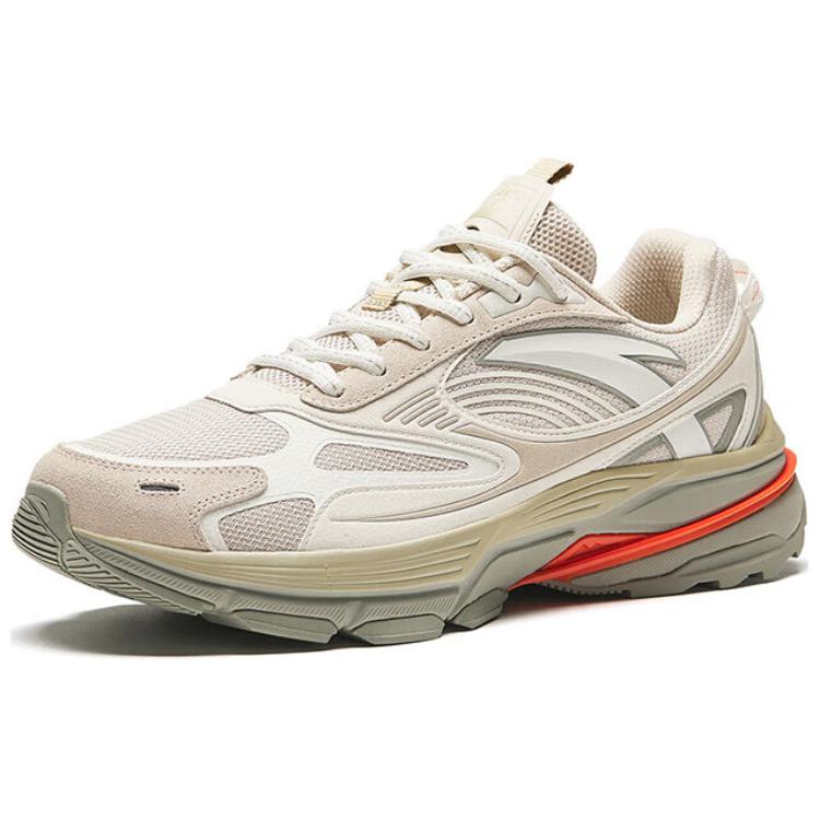 Anta Cushioning Abrasion Resistant Cushioning, Wear Resistant Low top Casual Shoes Men's White 112418891-6