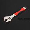 Carbon Steel Coated 8-inch Adjustable Adjustable Wrench Set Wrench Hand Tools Car Maintenance Tools.