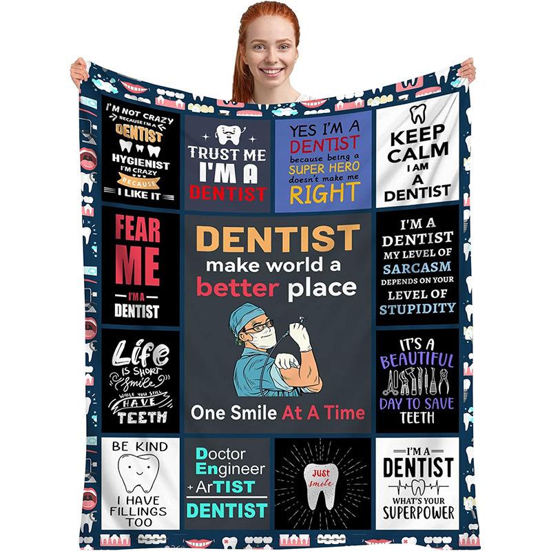 Programmer Graduation Season digitalprinted polyester Bedroom velvet flannel soft sofa cover blanket Fleece soft sofa cover