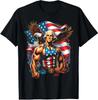 4th of July Patriotic Funny George Washington July 4th USA T-Shirt