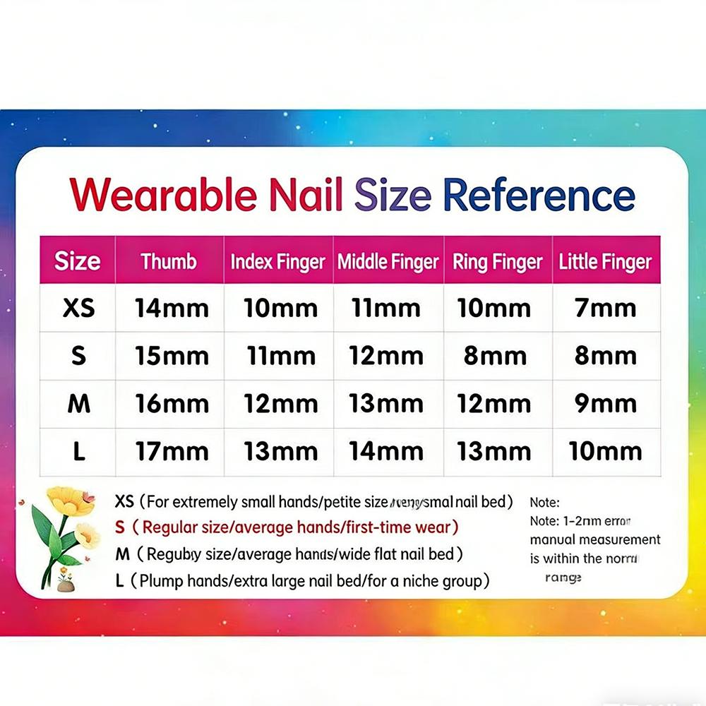 Unghia Indossabile Stranger Things, stile Dark Punk