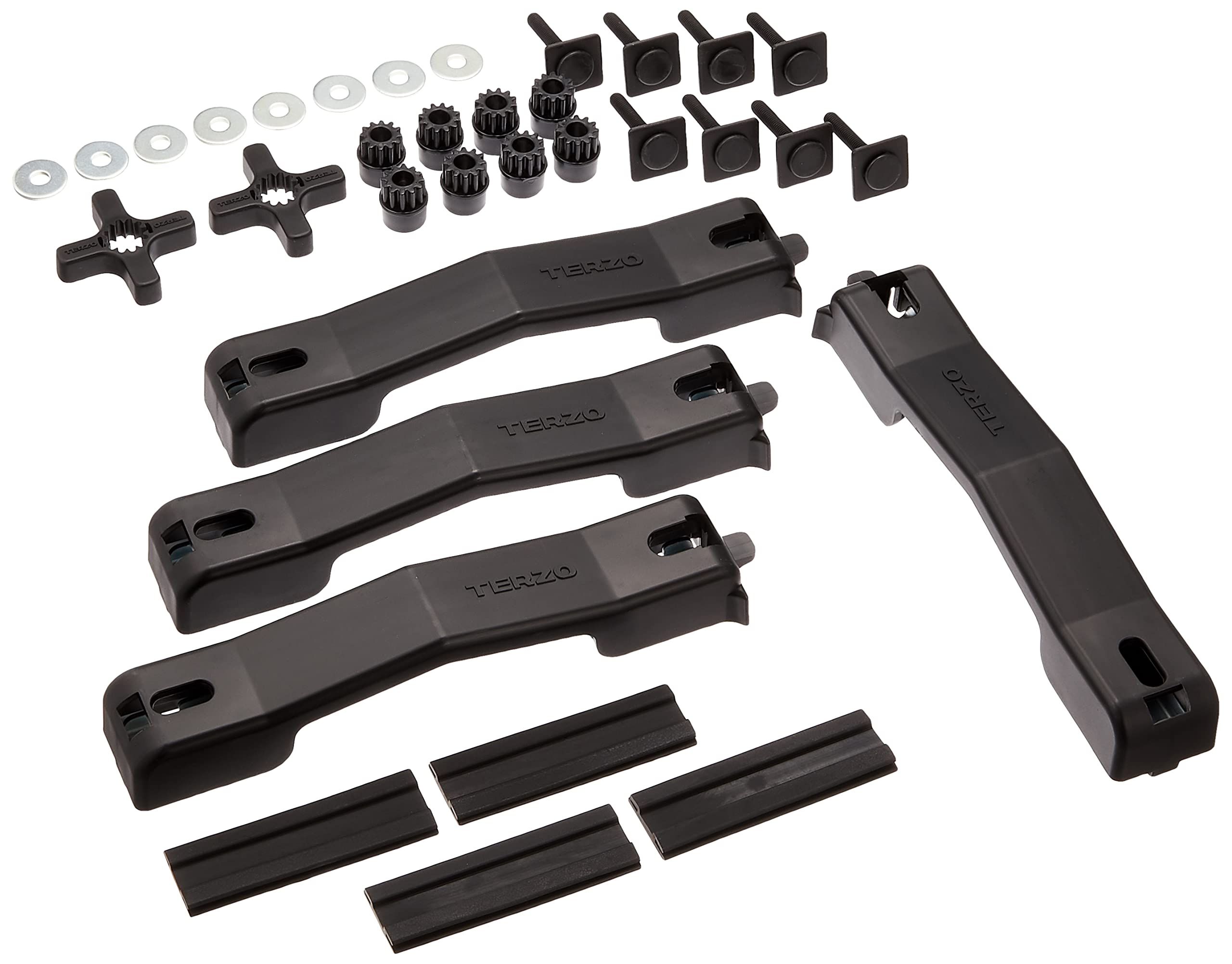 

Третий вариант багажника на крышу, черный, для установки на широкие дуги для OEM EA200 (от ПИАА) 4, Держатели с несколькими зажимами,