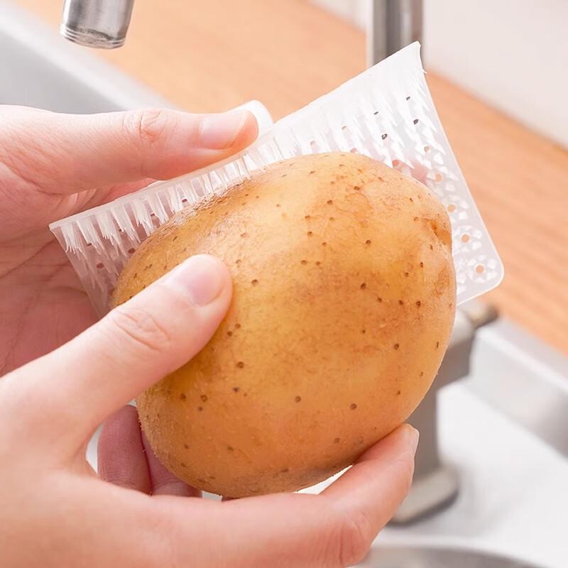 Flexible Fruit and Vegetable Cleaning Brush Set