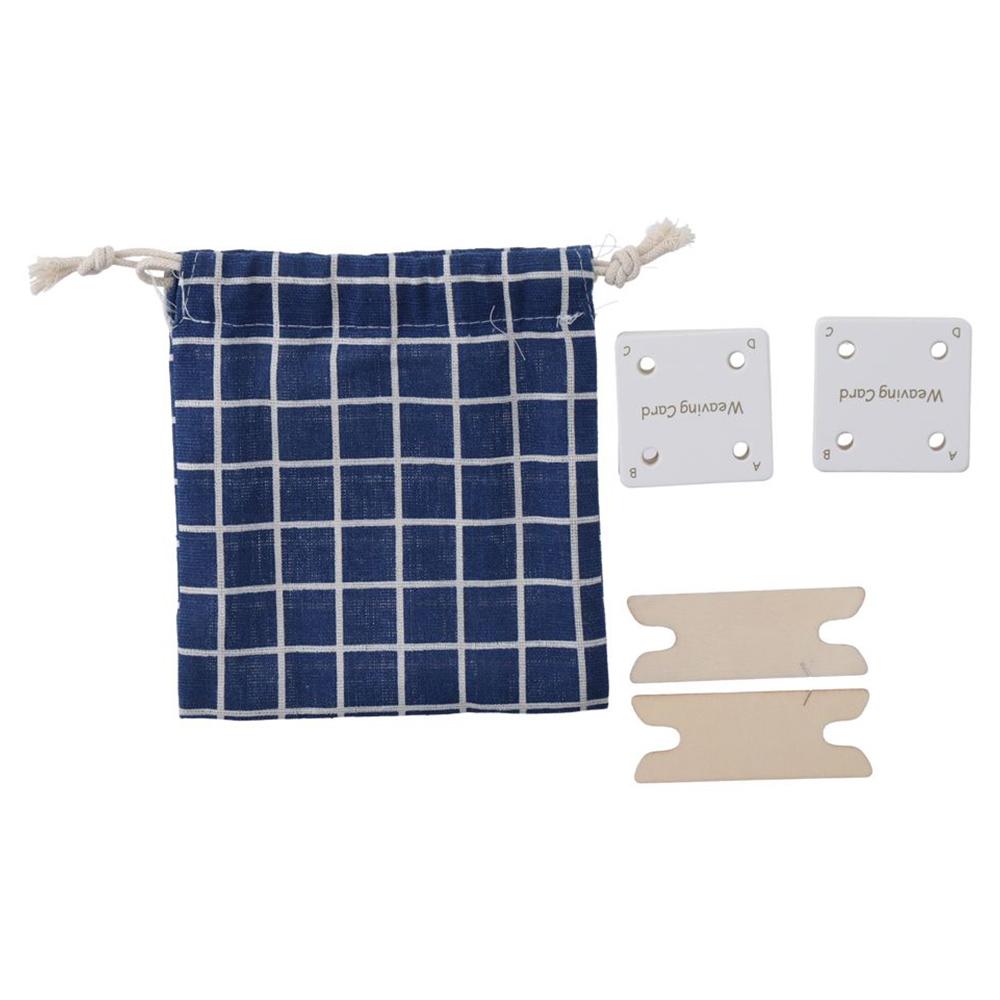 Wood Square Weaving Card Wood Weaving Cards 16*14cm Tablet Weaving Card Convenient Weaving Cards For Inkle Loom Weaving Supplies