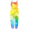 Småbarn Jenter Baby Barn Jumpsuit Tie-dye Strap Romper Sommer antrekk