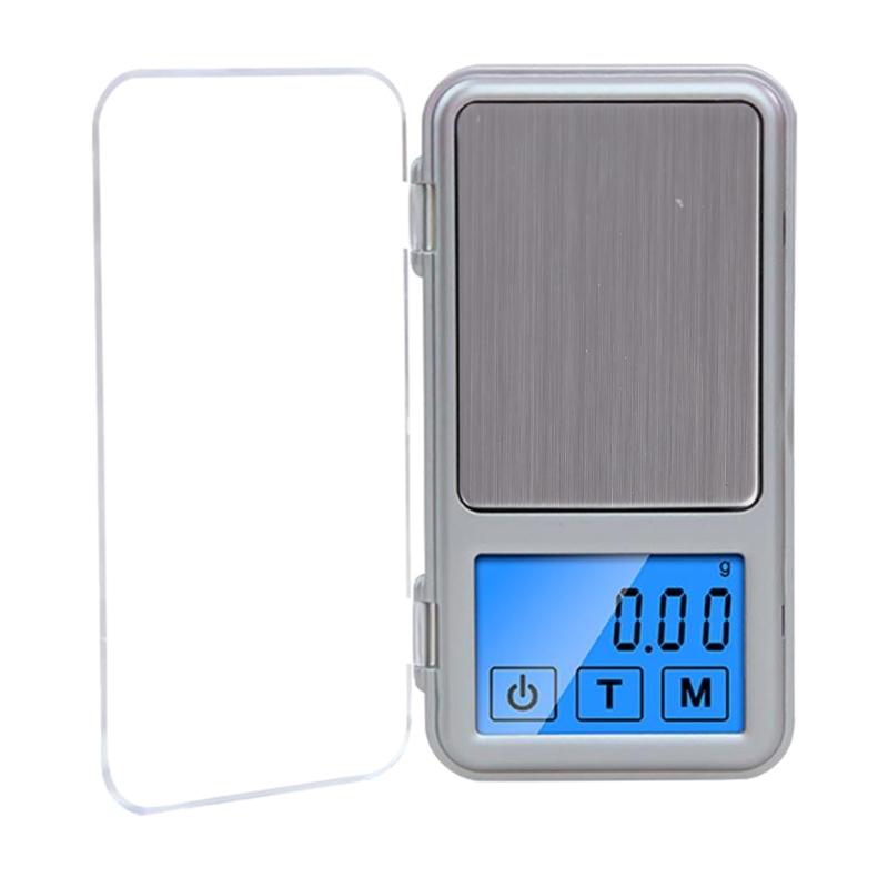 

Portable Kitchen Scale with Protective Cover LCD Backlight Display 500gx0.1g 6 Units Conversion Food Kitchen Scale 1