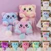 Faux Fur Plush Crossbody Bag Chain Strap Stuffed Doll Bag Cute Cat Shoulder Bag  Shopping