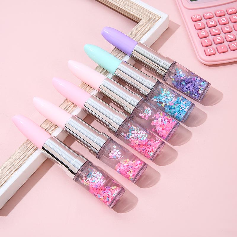 2024 Creative Heart-Shaped Glitter Gel Pen - Trendy and Cute for Students