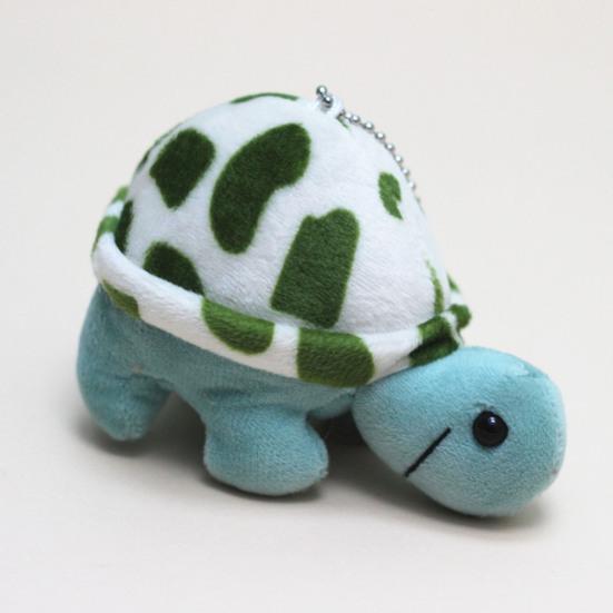 11cm Turtle Plush Pendant PP Cotton Fully Filled Lovely Marine Animal Plushies Ornament Soft Stuffed Animal Purse Keychain Pendant Birthday Gift