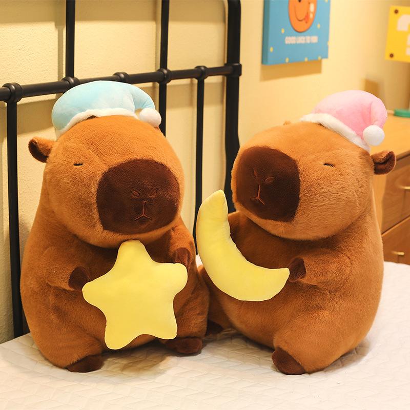 Capybara Doll Birthday Hat Capibara Ugly Plush Toy Rag Doll Doll Children's Doll