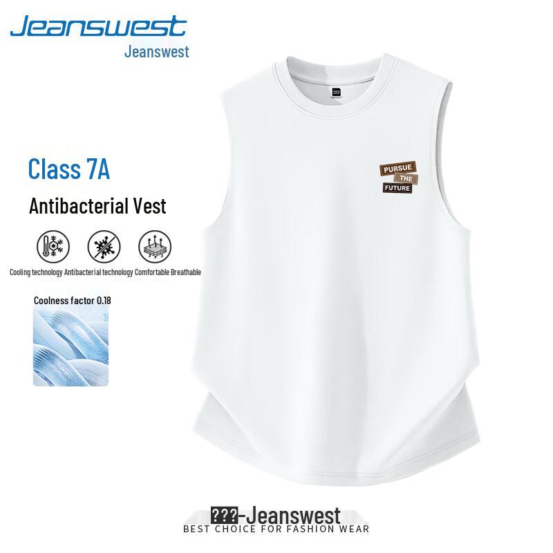 Мужской жилет Jeanswest, американский тренд, свободный крой 3XL