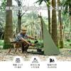 OneTigris Triangular Bonfire Camp Blindfold Made of Adjustable Flame Water Flexible Storage Bag Included Polycotton, Width, Windproof, Retardant,