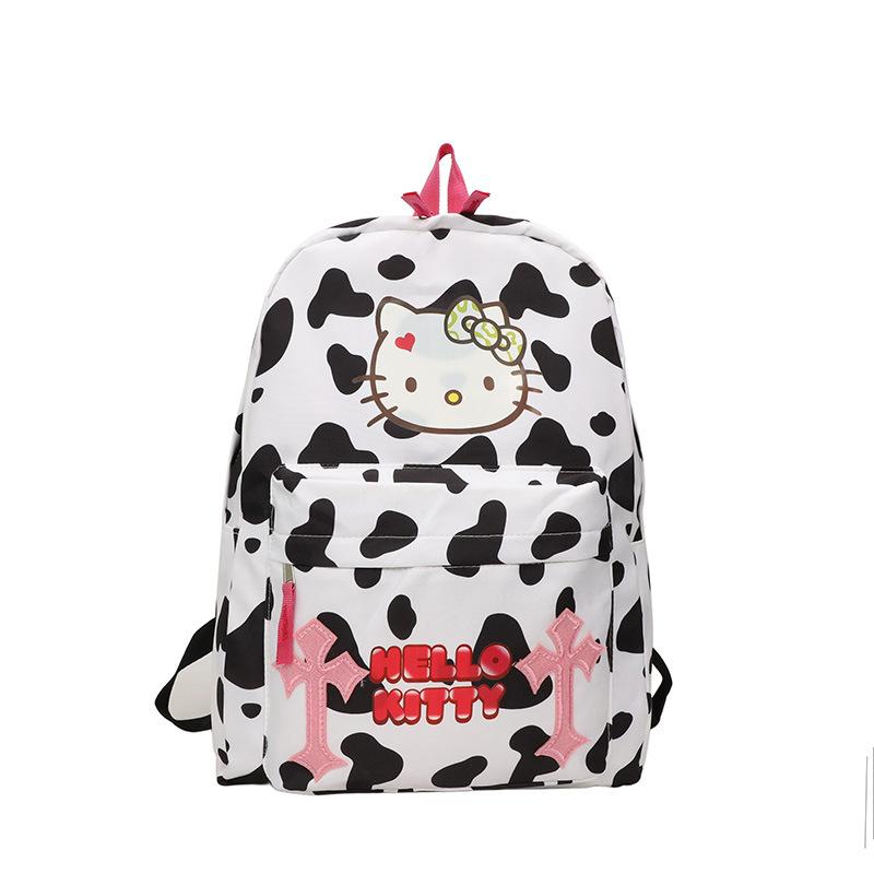 Schoolbag cartoon cute casual backpack wholesale Japanese and Korean middle school student schoolbag female large capacity fashionable pink soft girl