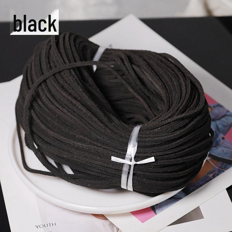 3.0mm Colorful Dyed Yak Leather Cord for DIY Bracelets & Necklaces