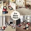 1Pcs Anti Fatigue Kitchen Rugs,   Flowers Print Waterproof Non-Slip Thick Cushioned Kitchen Mat Heavy Duty Comfort Standing Mat for Kitchen