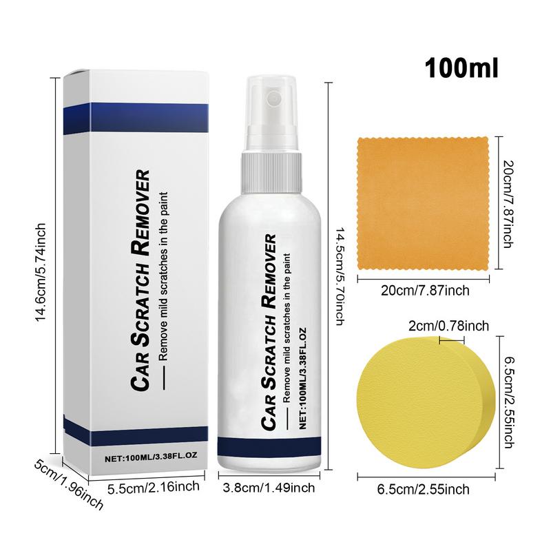 100ml Car Cleaning Essence Auto Detailing Paint Coating Spray Vehicle Polishing Agent Car Repairing Accessories For Paint Care