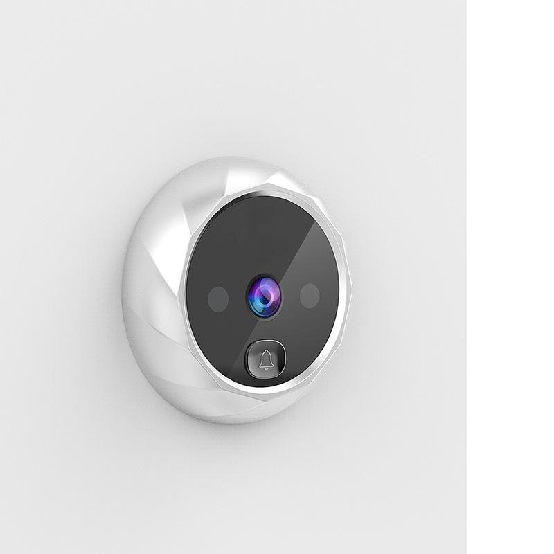 2.8-inch Smart Video Doorbell Peephole with Electronic Door Mirror