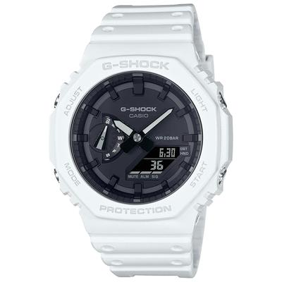 Pánské hodinky G-Shock GA-2100-7AJF, Carbon Core Guard, White, Authentic Japan Model