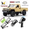 MN82 Toyota Licensed RC Off-Road Pickup Truck – 4WD Remote Control Rock Crawler