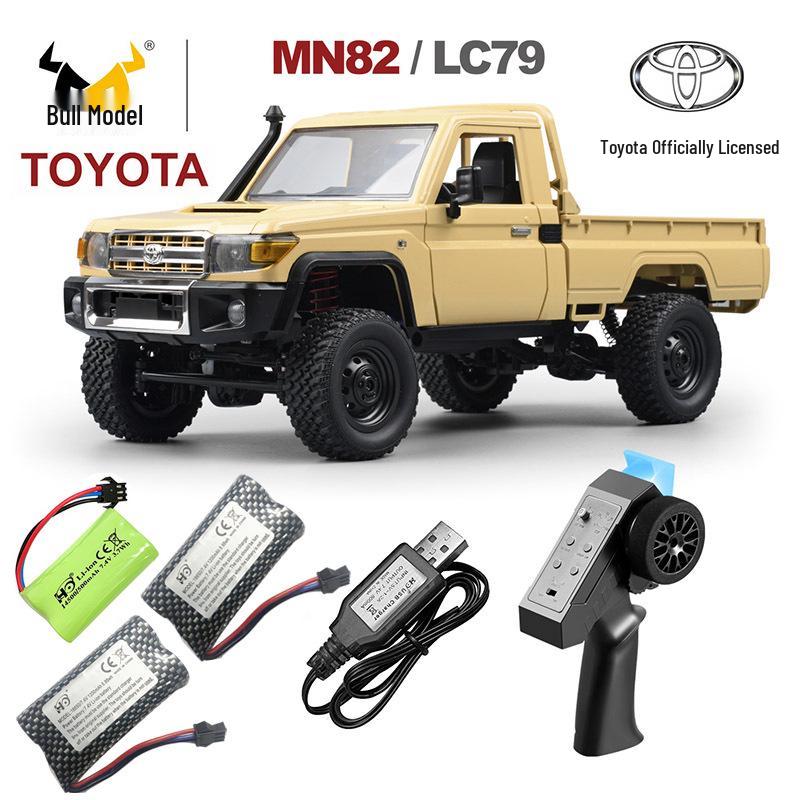 MN82 Toyota Licensed RC Off-Road Pickup Truck – 4WD Remote Control Rock Crawler