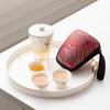 MeiLAN Portable Ceramic Gongfu Travel Tea Set