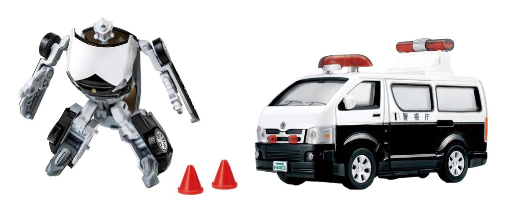 AGATSUMA Diapet 60th Anniversary Police Car Dia Robo 3 years and DK-EX01 + (Recommended age up)