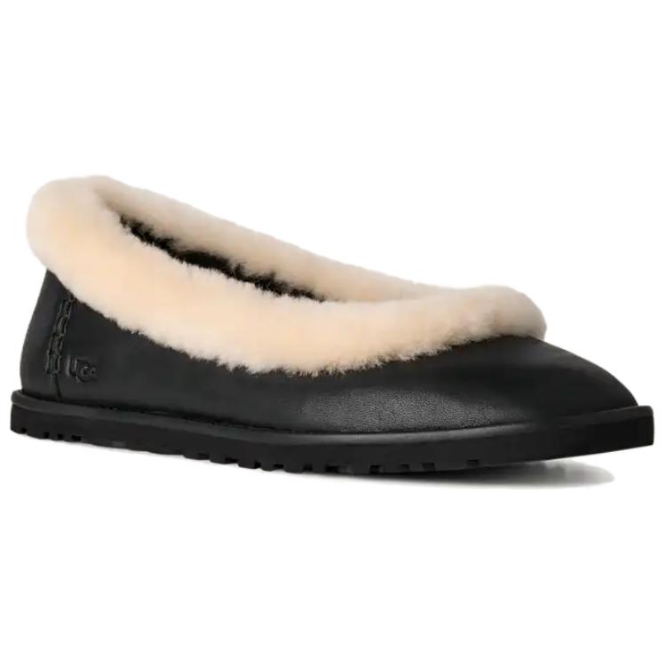 UGG  Zora Ballet Flat Black Women Sneakers 1178450-BLK