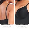 Nahtloser Push-Up-Body mit integriertem BH, Tanga Po-Lifter Bauchkontrolle Shapewear für Damen