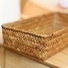 Creative Storage Basket Large Capacity Desktop Clutter Box Seaweed Woven Basket  Food
