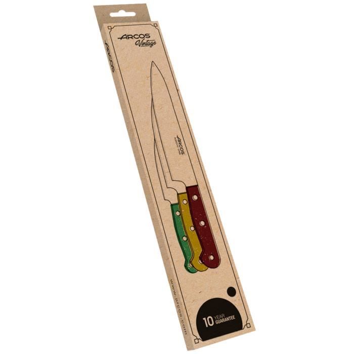 ARCOS Vintage - Coffret 3 Couteaux (100, 150, 200 Mm)