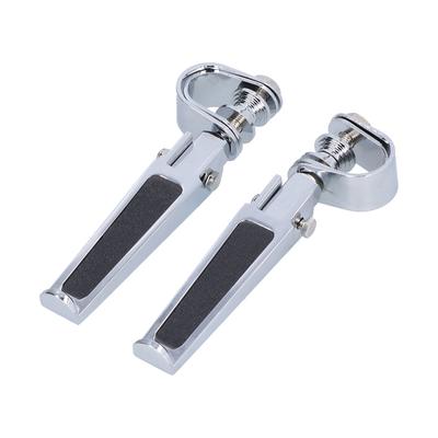 Electroplating Foot Pegs Footrest Pedal for 1?1?14in Engine Guards Replacement for FXDFSE FLHTCSE