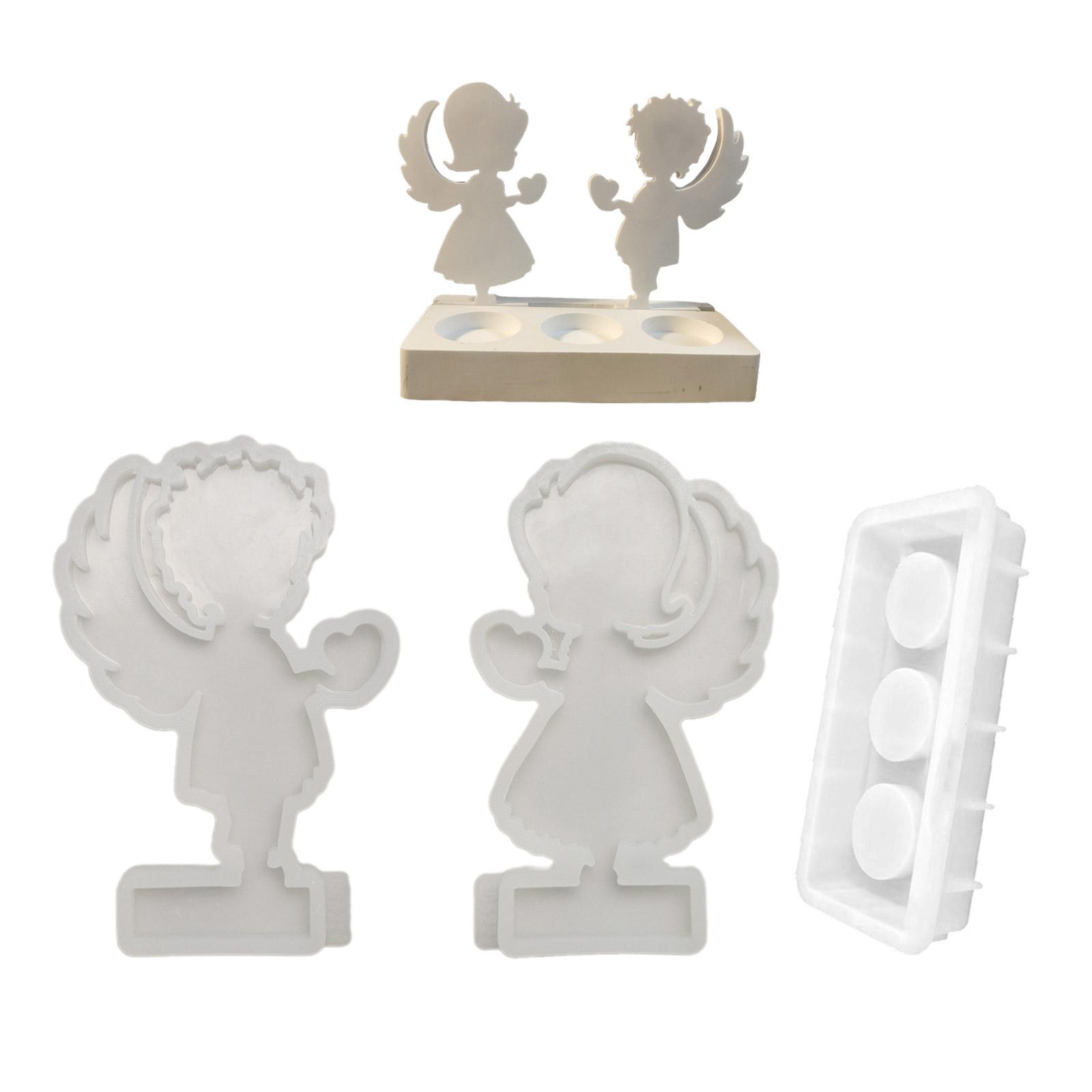 

Ручная форма в форме сердца, декоративная подставка для свечей, силиконовые формы для подсвечников на свадьбу и день рождения