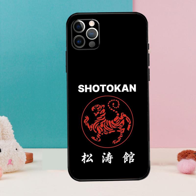 Shotokan Karate Symbol Phone Case For iPhone 16 15 14 12 11 13 Pro Max 12 13 mini XR 15 16 Plus 16e Cover Coque