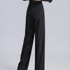 Fashion New Solid Straight Casual Wide Leg Pants Women Slim Fit High Waist Loose Women's Long Suit Pants Elegant Office Lady Simple Trousers 26034