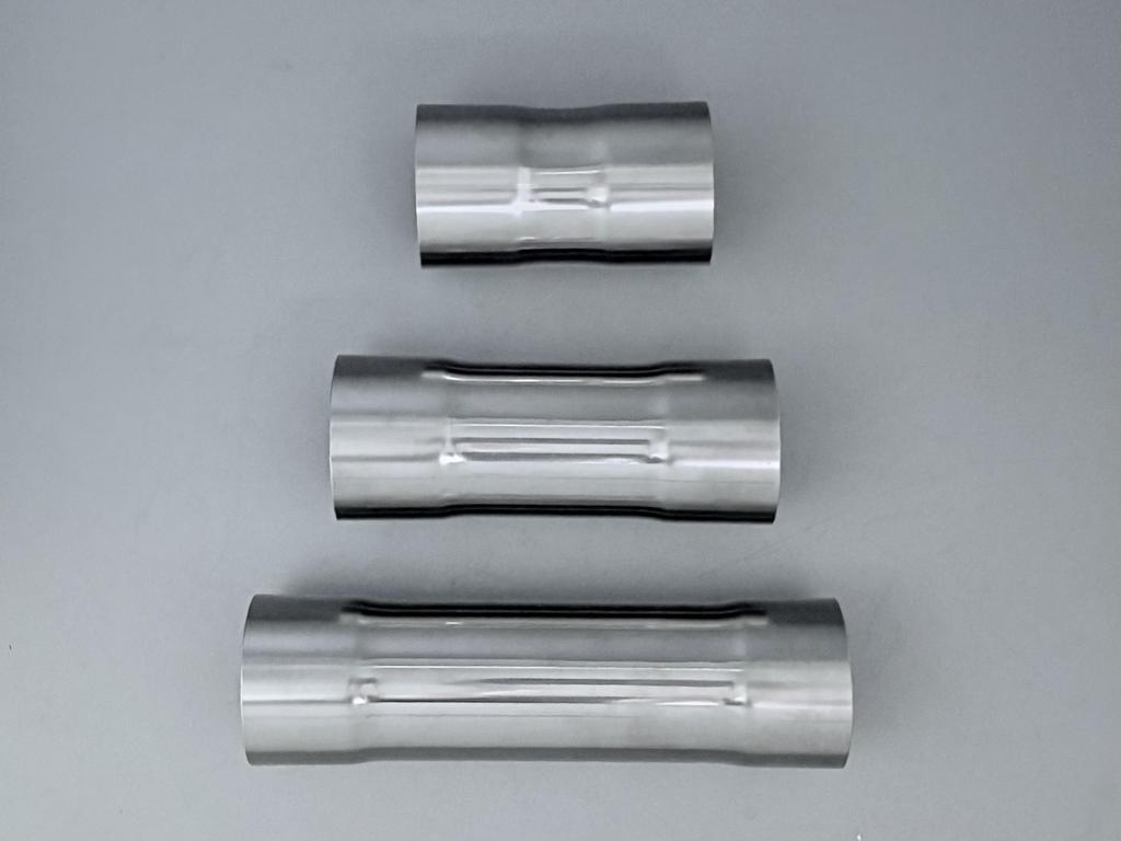 HMS Joint Insertion Diameter Total Length Muffler Custom SUS Stainless Different Diameter Size Connecting Pipe Full Car Pipe, 54.0, 150mm, 1.5mm