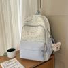 Schoolbag New High-value Japanese Schoolbag Ins Niche Sweet and Cute Star Backpack Junior High School Students Lightweight Backpack