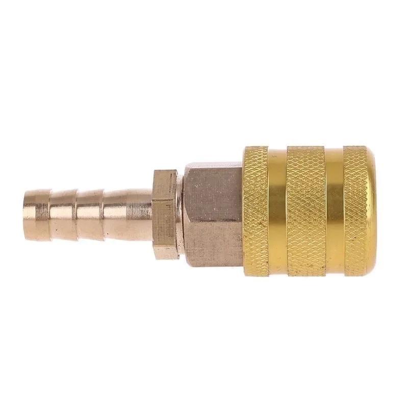 8mm Car Tire Valve Clip Solid Brass Nozzle Clamp Inflation Pump Adapter Air Chuck Inflator Quick Connector Tire Accessories 2pcs